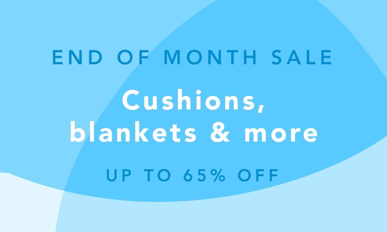 Cushions, blankets & more