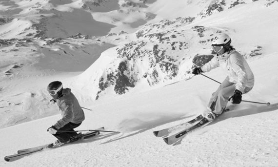 Stylish on the slopes