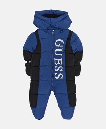 Puffer baby snowsuit